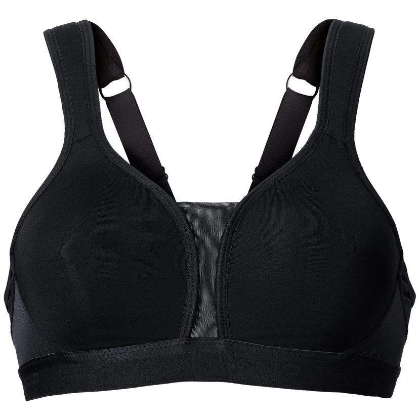 Odlo Padded High Sports Bra Women - Cup A - Black 4 Odlo Padded High Sports Bra Women - Cup A - Black - Image 2