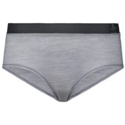 Odlo Women's Performance Wool Light Sports Underwear Panty - Grey Melange