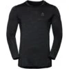 Odlo Men's Performance Wool Light Long-Sleeve Base Layer Top - Black 1 Odlo Men's Performance Wool Light Long-Sleeve Base Layer Top - Black -Odlo 312396 00 d 644802