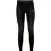 Odlo Women's Performance Light Base Layer Pants - Black -Odlo 312531 00 d 645162