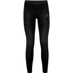 Odlo Women's Performance Light Base Layer Pants - Black