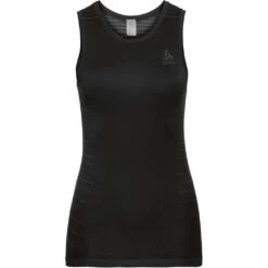Odlo Women's Performance Light Base Layer Singlet - Black
