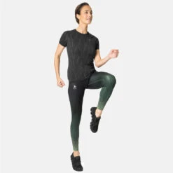 Odlo Zeroweight Ceramicool Running T-Shirt Women - Black - Space Dye 6 Odlo Zeroweight Ceramicool Running T-Shirt Women - Black - Space Dye -Odlo 313971 40425 1430036