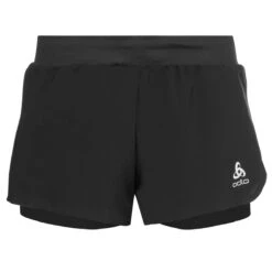 Odlo Zeroweight 3 Inch 2-in-1 Shorts Women - Black