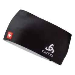 Odlo Competition Fan Warm Headband - Swissski Black