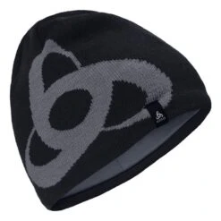Odlo Ceramiwarm Pro Mid Gage Hat - Black - Odlo Steel Grey