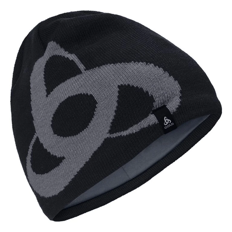 Odlo Ceramiwarm Pro Mid Gage Hat - Black - Odlo Steel Grey 3 Odlo Ceramiwarm Pro Mid Gage Hat - Black - Odlo Steel Grey