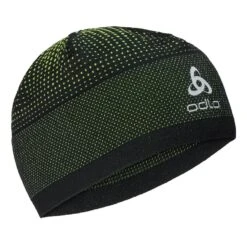 Odlo Velocity Ceramiwarm Hat - Black - Safety Yellow