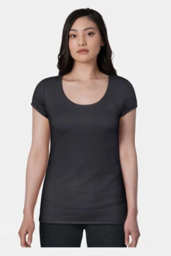 Odlo Womens Active F-Dry Light Short Sleeve Crew Neck Top