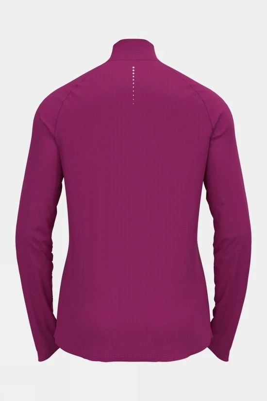 Odlo Womens Essential Ceramiwarm Half Zip Midlayer 4 Odlo Womens Essential Ceramiwarm Half Zip Midlayer - Image 2