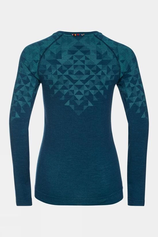 Odlo Womens Kinship PW 200 Long Sleeve Crew Neck Top 3 Odlo Womens Kinship PW 200 Long Sleeve Crew Neck Top - Image 2