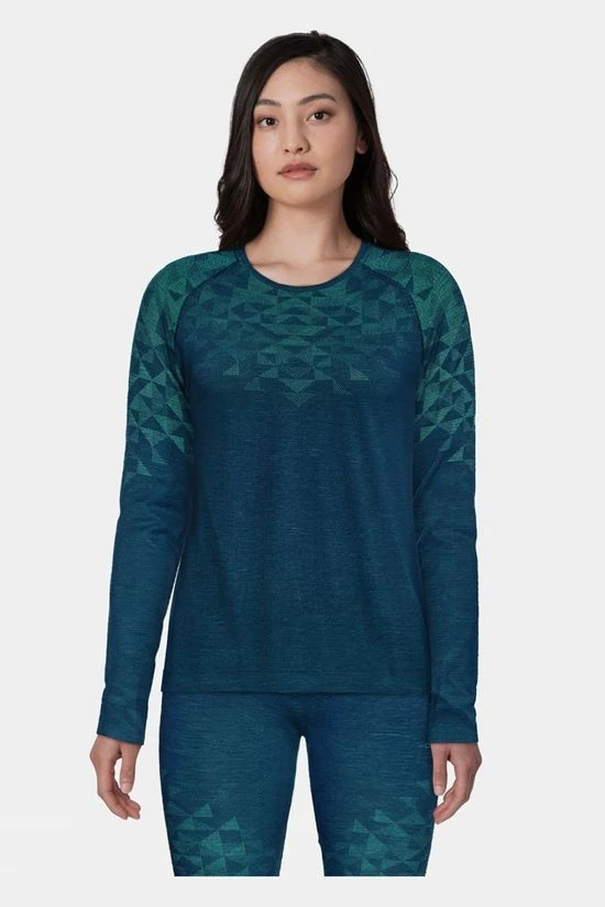 Odlo Womens Kinship PW 200 Long Sleeve Crew Neck Top 4 Odlo Womens Kinship PW 200 Long Sleeve Crew Neck Top - Image 3