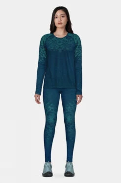 Odlo Womens Kinship PW 200 Long Sleeve Crew Neck Top 11 Odlo Womens Kinship PW 200 Long Sleeve Crew Neck Top -Odlo e11gab0016 4343 v