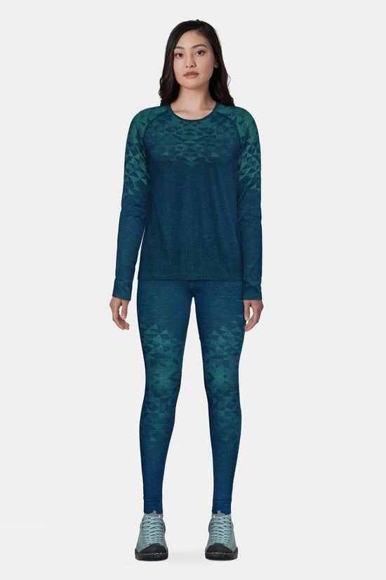 Odlo Womens Kinship PW 200 Long Sleeve Crew Neck Top 6 Odlo Womens Kinship PW 200 Long Sleeve Crew Neck Top - Image 5