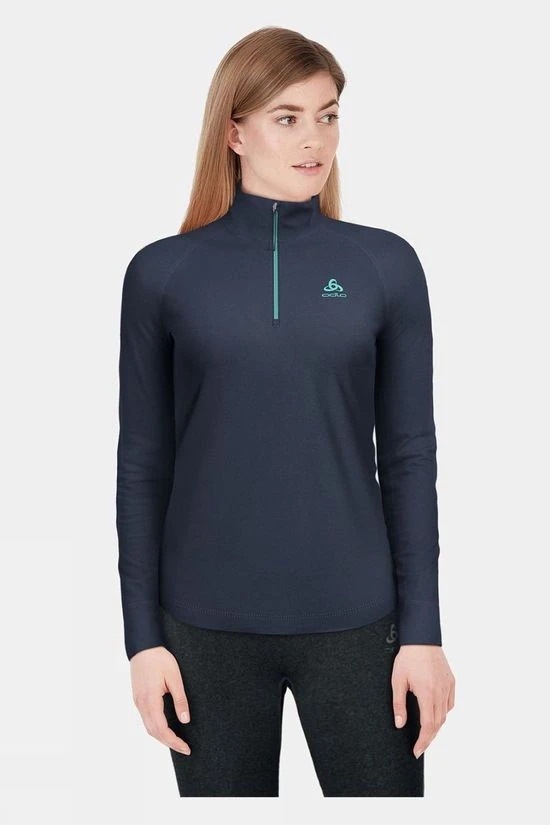 Odlo Women's Berra 1/2 Zip Midlayer 5 Odlo Women's Berra 1/2 Zip Midlayer - Image 3
