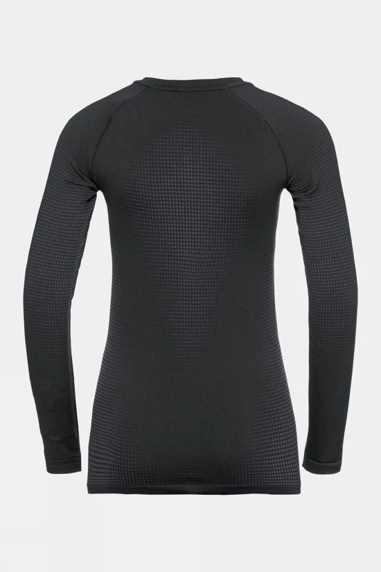 Odlo Womens Performance Warm Eco Long Sleeve Crew Neck 4 Odlo Womens Performance Warm Eco Long Sleeve Crew Neck - Image 2