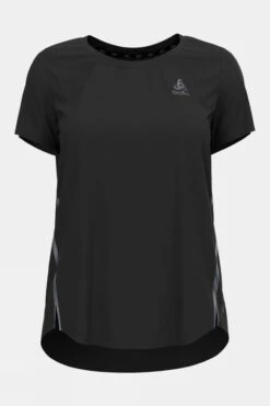 Odlo Womens Zeroweight Blackpack Crew Neck Short Sleeve Tee
