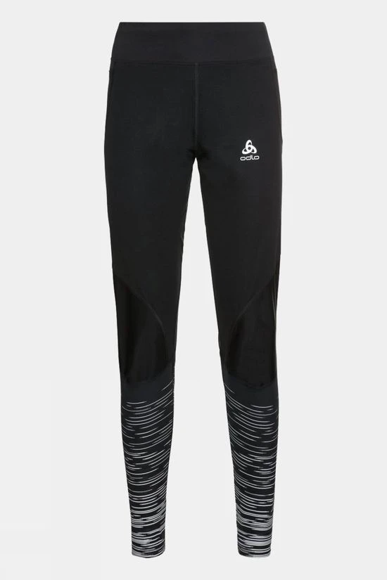 Odlo Womens Zeroweight Warm Reflective Tights 3 Odlo Womens Zeroweight Warm Reflective Tights