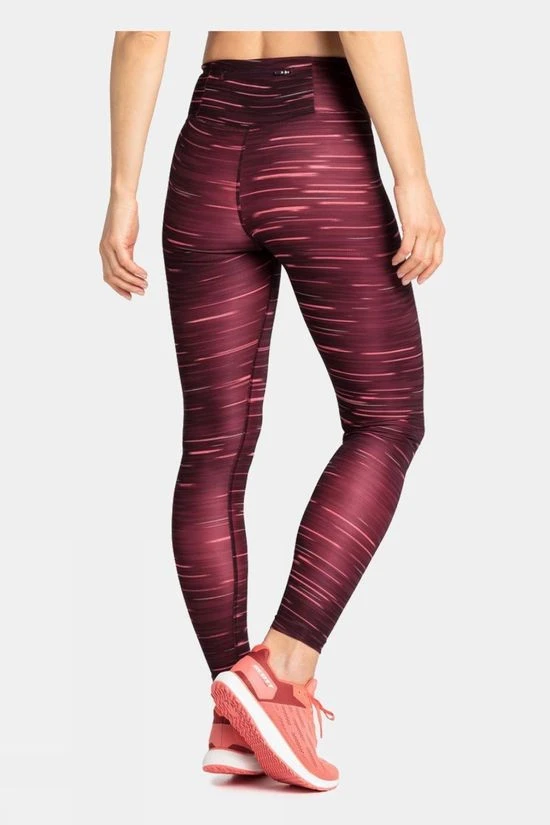 Odlo Womens Zeroweight Print Reflective Tights 6 Odlo Womens Zeroweight Print Reflective Tights - Image 4