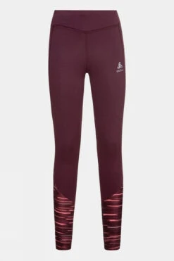 Odlo Womens Essential Soft Print Running Tights