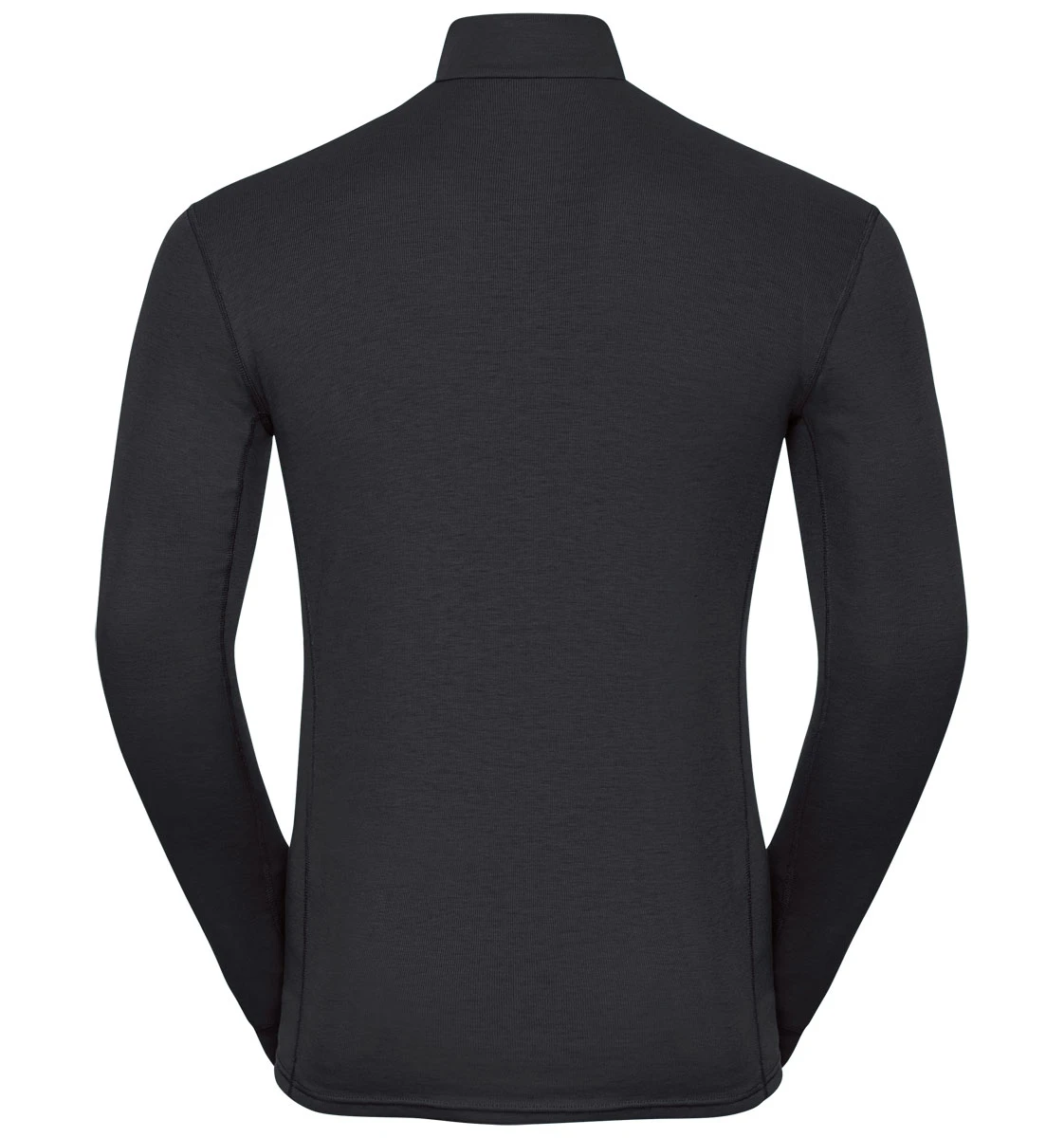 Odlo Active Warm Half-Zip Turtleneck Long-Sleeve Base Layer Top Men - Black 4 Odlo Active Warm Half-Zip Turtleneck Long-Sleeve Base Layer Top Men - Black - Image 2