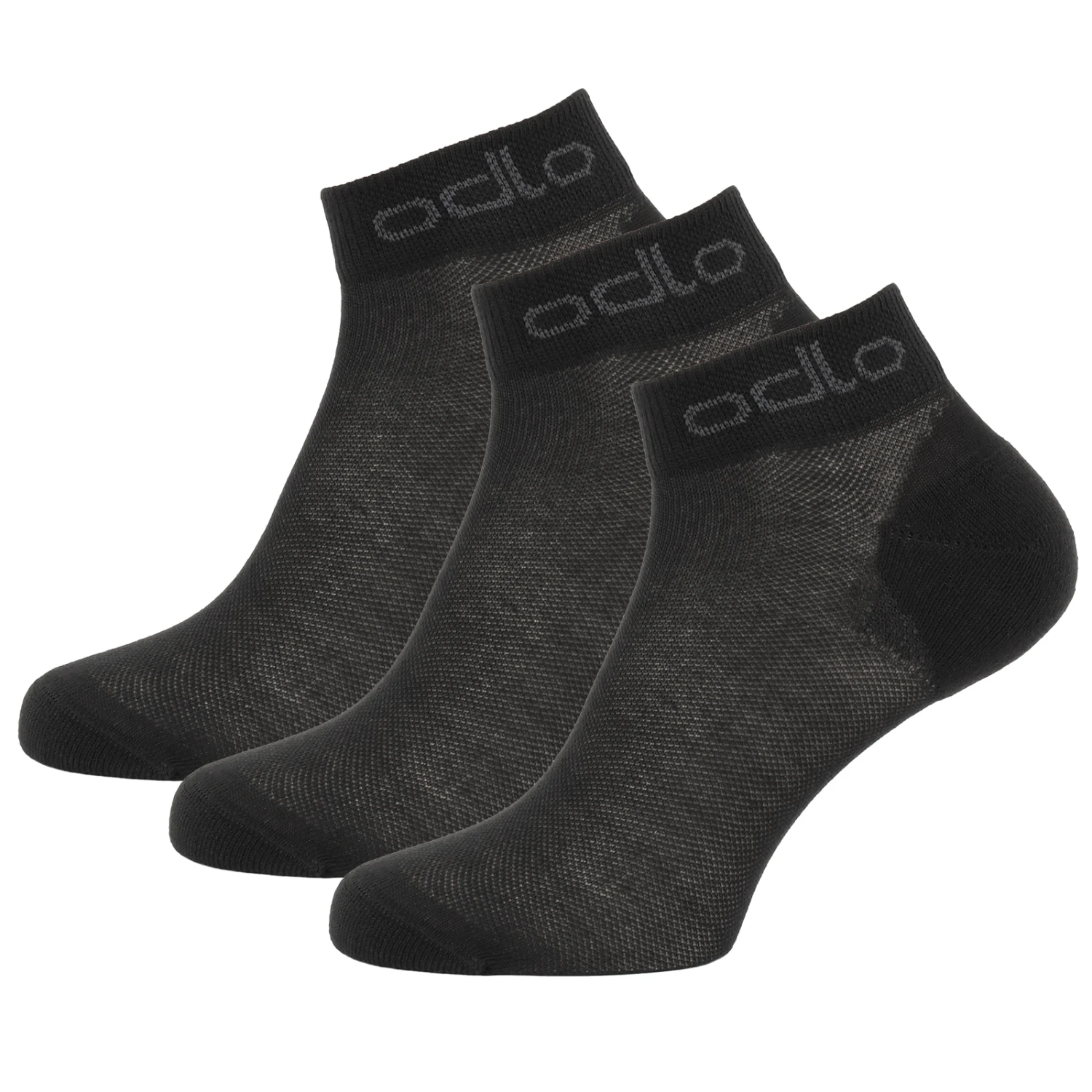 Odlo Active LOW Socks 3-Pack - Black 3 Odlo Active LOW Socks 3-Pack - Black