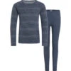 Odlo Active Warm Base Layer Set Kids - India Ink - Folkstone Gray 2 Odlo Active Warm Base Layer Set Kids - India Ink - Folkstone Gray -Odlo odlo active warm eco kids base layer set india ink folkstone gray 1556873