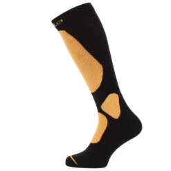 Odlo Active Warm Essentials Ski Socks - Black - Live Wire