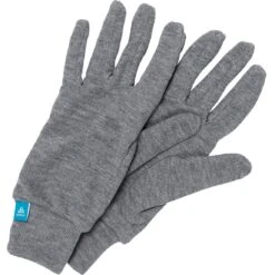 Odlo Active Warm Gloves Kids - Odlo Steel Grey Melange