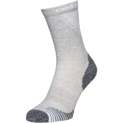 Odlo Active Warm Running Crew Socks - Odlo Silver Grey