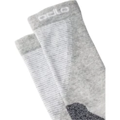 Odlo Active Warm Running Crew Socks - Odlo Silver Grey -Odlo odlo active warm running crew socks odlo silver grey 3 1278310