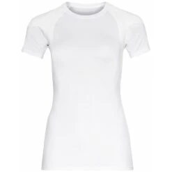 Odlo Women's Active Spine 2.0 Running T-Shirt - White
