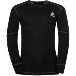 Odlo Active X-Warm Long-Sleeve Base Layer Top Kids - Black
