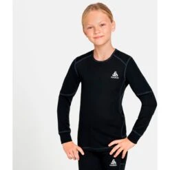 Odlo Active X-Warm Long-Sleeve Base Layer Top Kids - Black 8 Odlo Active X-Warm Long-Sleeve Base Layer Top Kids - Black -Odlo odlo active x warm eco kids long sleeve base layer top 159329 15000 black 3 1001981