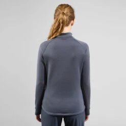 Odlo Berra Half-Zip Mid Layer Pullover Women - India Ink -Odlo odlo berra half zip mid layer pullover women india ink 4 1575397