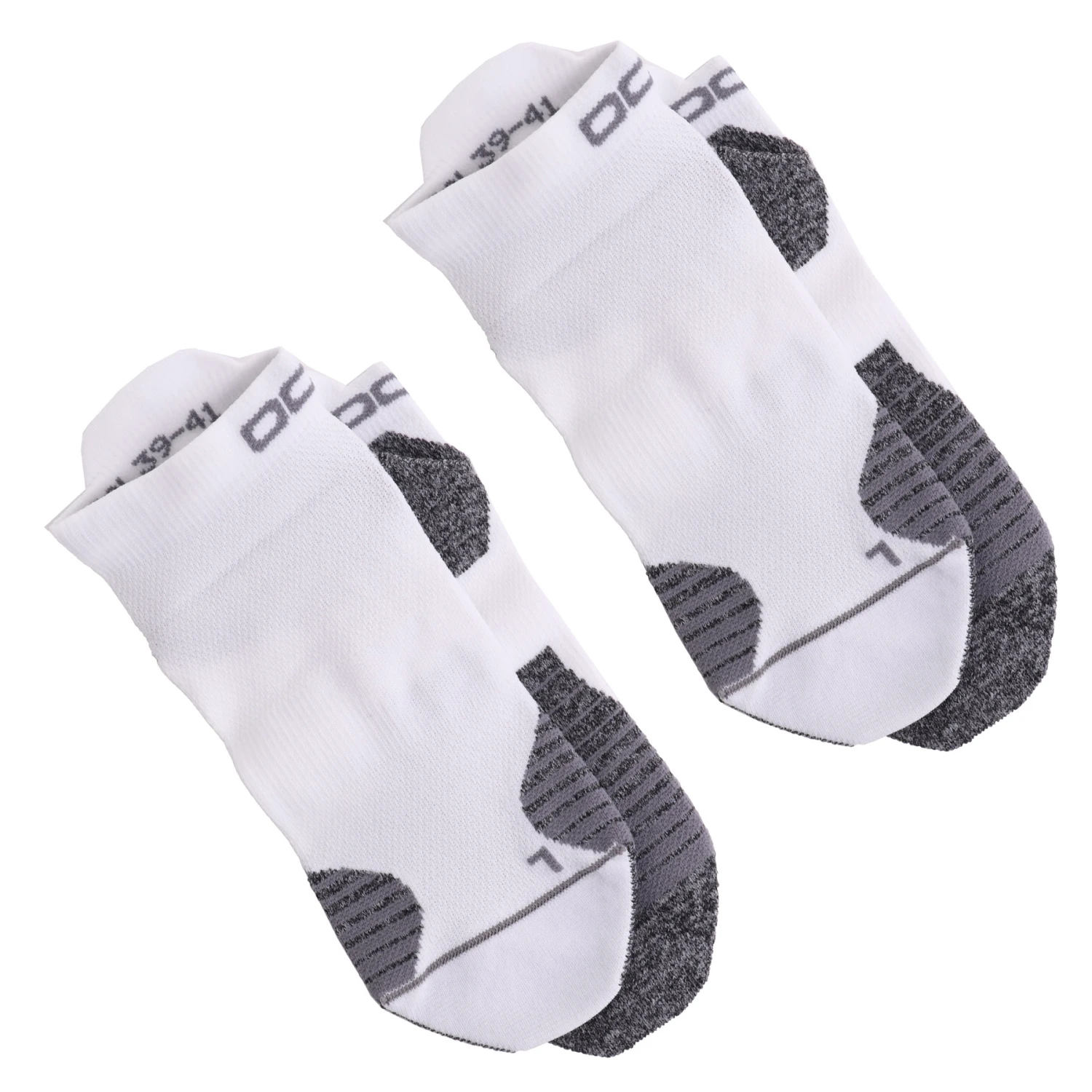 Odlo Ceramicool Ankle-Length Running Socks - 2-pack - White 5 Odlo Ceramicool Ankle-Length Running Socks - 2-pack - White - Image 3