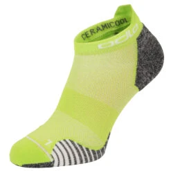 Odlo Ceramicool Ankle-Length Running Socks - 2-pack - Sharp Green - White -Odlo odlo ceramicool ankle length running socks sharp greenjpg 1429554