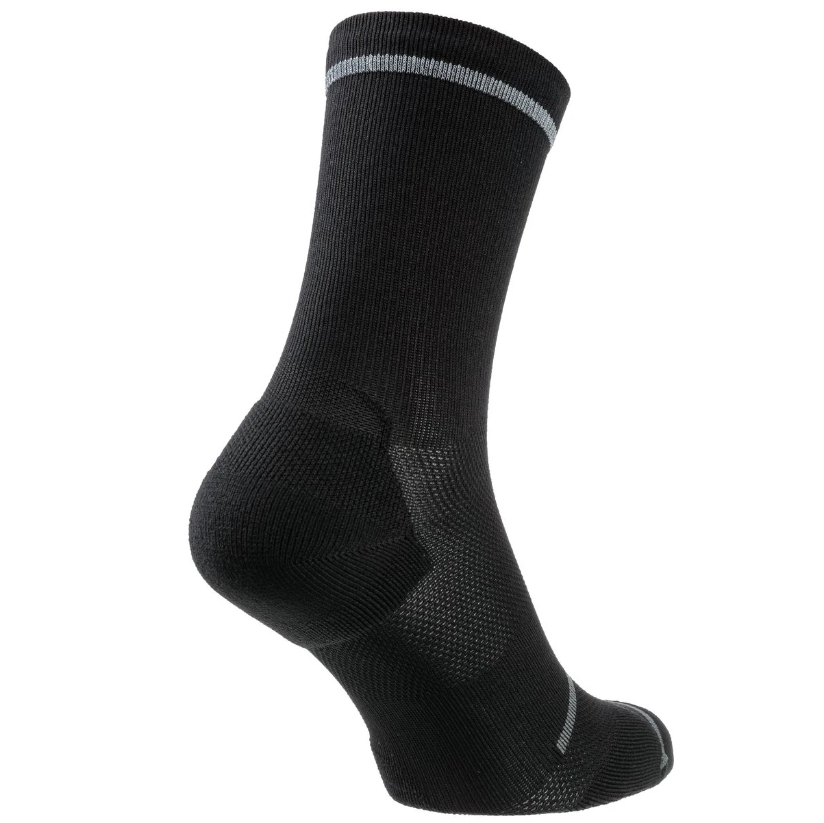Odlo Ceramicool Reflective Micro Crew Cycling Socks - Black 4 Odlo Ceramicool Reflective Micro Crew Cycling Socks - Black - Image 2
