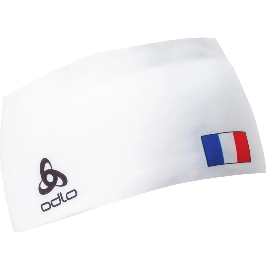 Odlo Competition Fan Warm Headband - White 3 Odlo Competition Fan Warm Headband - White