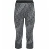 Odlo Women's Blackcomb Eco 3/4 Bottom - Black - Space Dye 2 Odlo Women's Blackcomb Eco 3/4 Bottom - Black - Space Dye -Odlo odlo damen blackcomb eco 34 unterhose 188581 60223 front 1116800