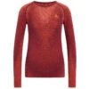 Odlo Blackcomb Crew Long-Sleeve Base Layer Top Women - Spiced Apple -Odlo odlo damen blackcomb eco base layer mit rundhalsausschnitt spiced apple 196291 3086 0 1554617