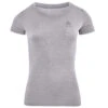 Odlo Natural Performance Wool 130 Base Layer T-Shirt Women - Grey Melange 2 Odlo Natural Performance Wool 130 Base Layer T-Shirt Women - Grey Melange -Odlo odlo damen natural performance wool 130 base layer top grey melange 1470760
