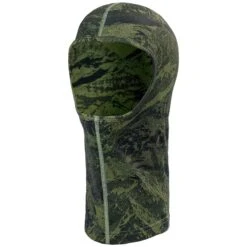 Odlo Whistler Eco Mountain Print Face Mask - Olivine - Black