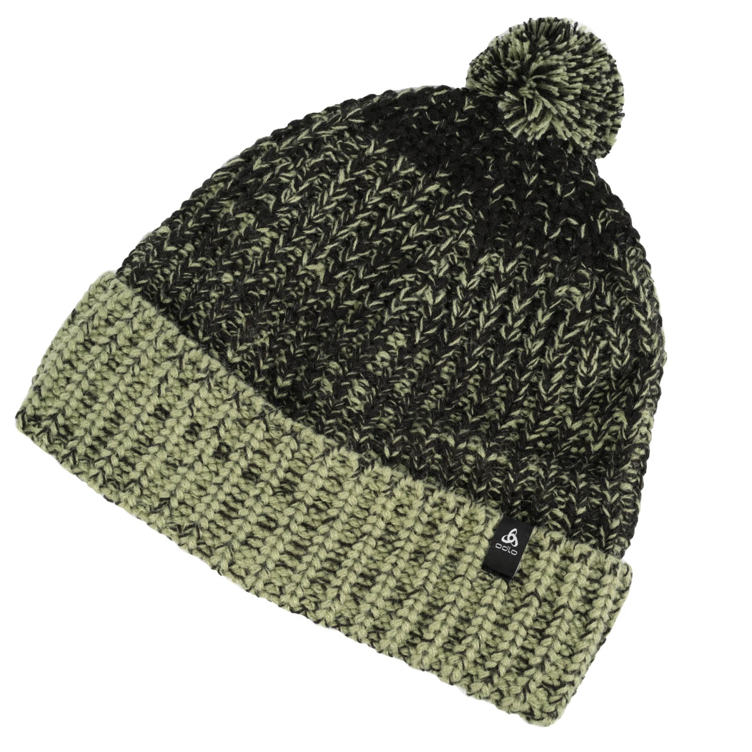 Odlo Heavy Knit Winter Hat - Matte Green - Black 3 Odlo Heavy Knit Winter Hat - Matte Green - Black