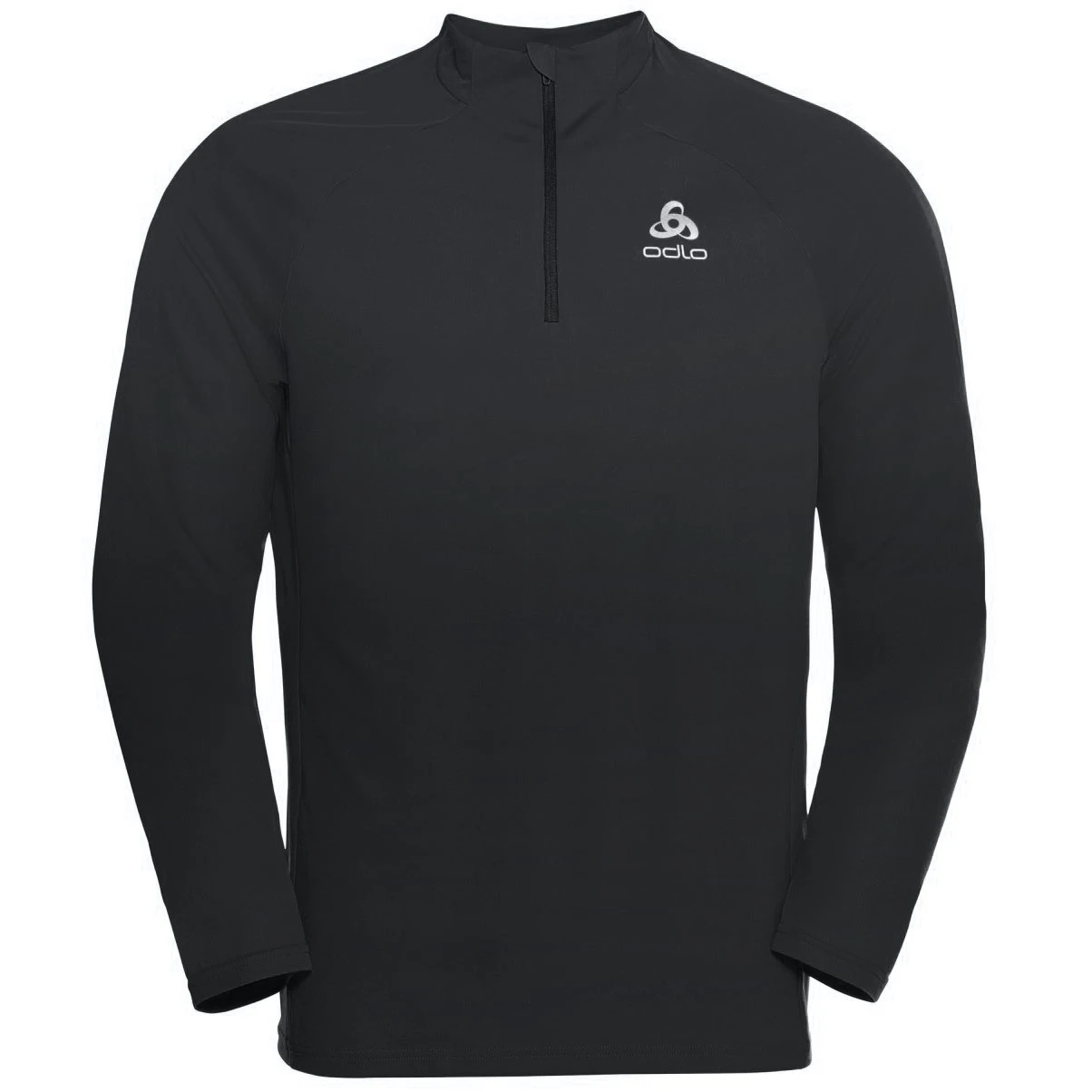 Odlo Essentials Ceramiwarm Half-Zip Running Mid Layer Men - Black 3 Odlo Essentials Ceramiwarm Half-Zip Running Mid Layer Men - Black