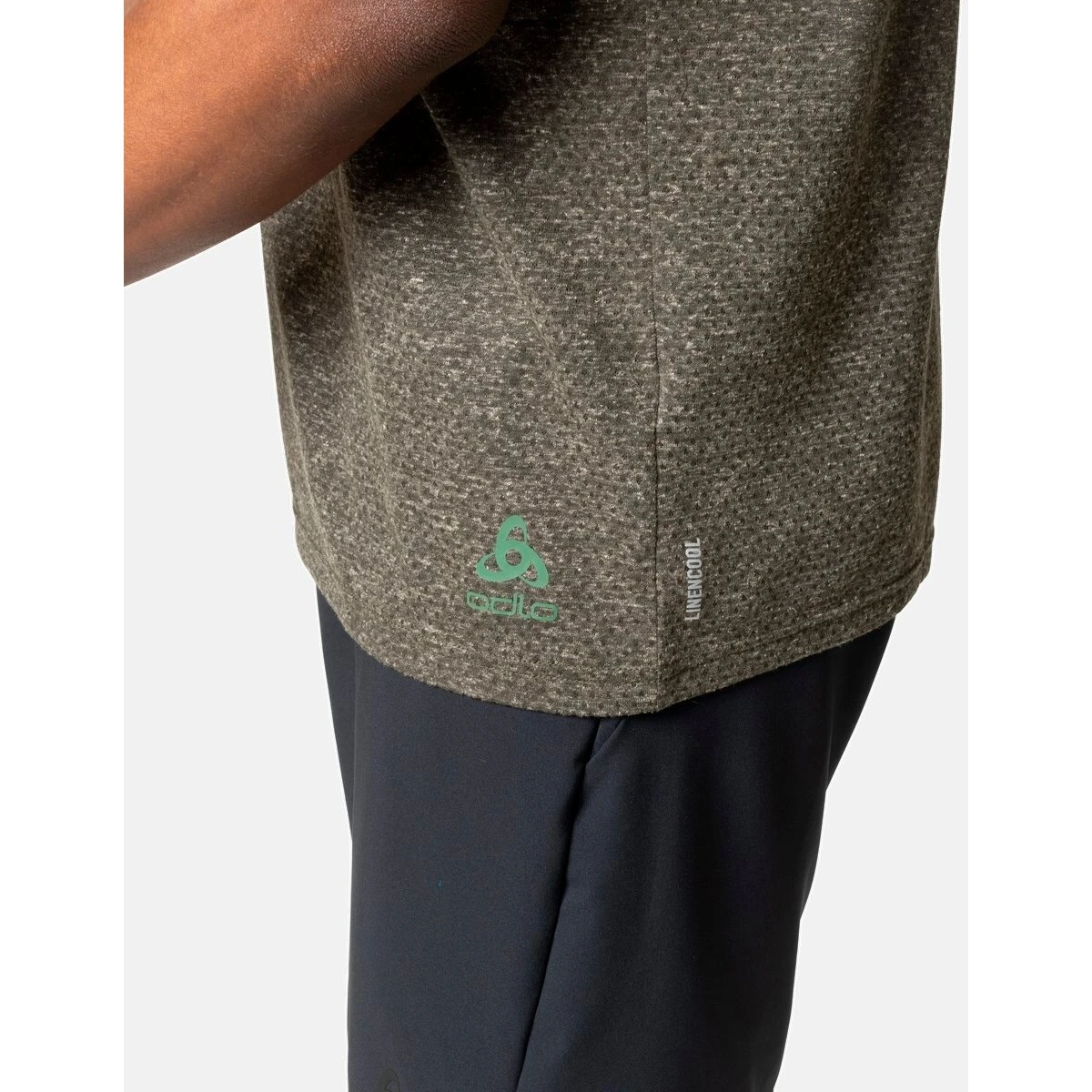 Odlo Active 365 Linencool T-Shirt Men - Deep Depths Melange 6 Odlo Active 365 Linencool T-Shirt Men - Deep Depths Melange - Image 4