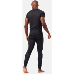 Odlo Active F-Dry Light Base Layer T-Shirt Men - Black -Odlo odlo mens active f dry light eco base layer t shirt black 6 1328844