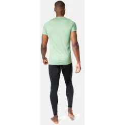 Odlo Active F-Dry Light Base Layer T-Shirt Men - Loden Frost -Odlo odlo mens active f dry light eco base layer t shirt loden frost 5 1407252
