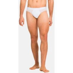 Odlo Active F-Dry Light Briefs Men - White -Odlo odlo mens active f dry light eco bottom brief white 2 1328824