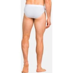 Odlo Active F-Dry Light Briefs Men - White -Odlo odlo mens active f dry light eco bottom brief white 3 1328825